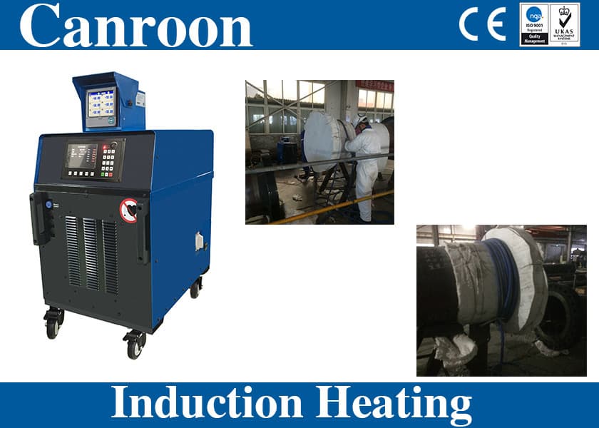 induction heating pipe PWHT post weld heat treatment machine